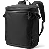 tomtoc 23L-28L Expandable Travel Backpack, Underseat Flight Approved Personal Item for Ryanair Southwest Frontier JetBlue, Lightweight Carry-on Luggage, Water-resistant Business Rucksack Weekender Bag