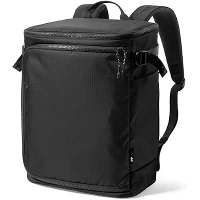 tomtoc 23L-28L Expandable Travel Backpack, Underseat Flight Approved Personal Item for Ryanair Southwest Frontier JetBlue, Lightweight Carry-on Luggage, Water-resistant Business Rucksack Weekender Bag