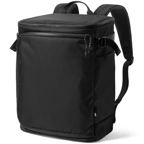 tomtoc plecak podręczny Ryanair 40x30x20, 23‑28L rozkładany Backpack podróżny | plecak podręczny samolotowy EasyJet Eurowings Wizz Air, dla kobiet i mężczyzn, wodoodporny weekendowy