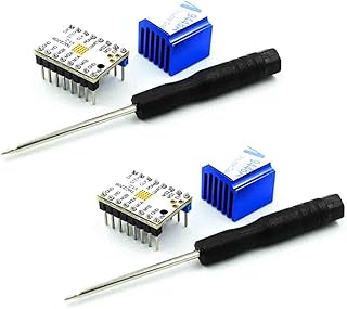 2PCS Stepper Motor Driver TMC2208 V1.2 Stepper Driver Module with Heat Sink