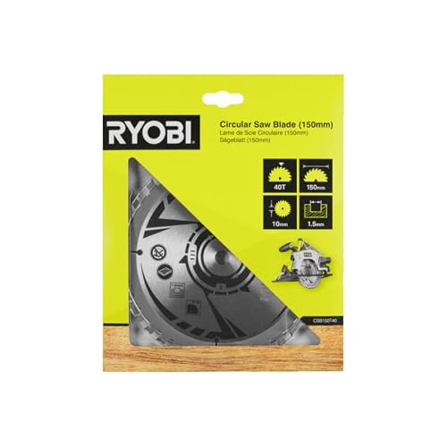 Pack RYOBI Scie circulaire RWSL1801M 18V One+ diamètre 150 mm sans batterie ni chargeur Lame CSB150T40 150 mm 40 dents - vue 6