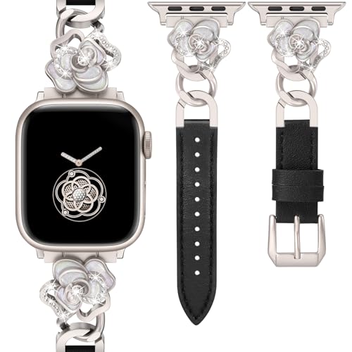 �R���p�`�u�� Apple Watch�o���h �A�b�v���E�H�b�`�x���g ���U�[ �u�����u���� �_�C�������h ���f�B�[�X �o���h 49/46/45/44/42mm iWatch Ultra2/S10/9/8/7/6/5/4/SE2/SE�ɑΉ� ���킢�����[�Y�t��