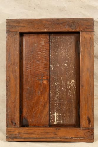 Biscottini Innentür Fenster L45XPR7XH62 cm - Holztür - Türen für Innen und Außen - Wohnkultur