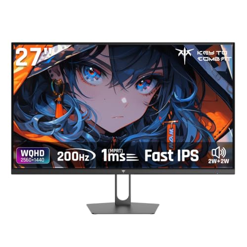 【WQHD】KTC 27インチモニター Amazon.co.jp: KTC 27インチゲーミングモニター WQHD (2560x1440) Fast