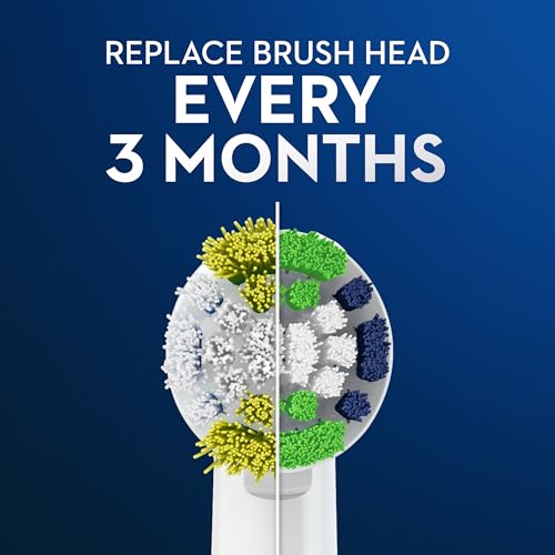 Image of Oral-B Electric Toothbrush Replacement Brush Heads, Precision Clean, White, 1 Count + 2 Daily Clean White