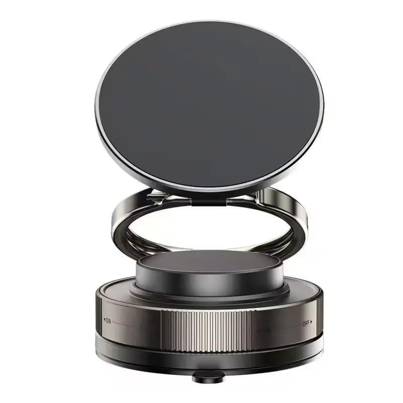 Image of Jango 360 Degree Rotation Bracket Stand Stong Magnets Vacuum Suction Cup Magnetic Car Phone Holder