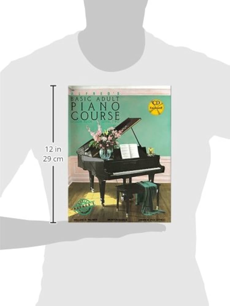 Alfred's Basic Adult Piano Course: Lesson Book Level Two