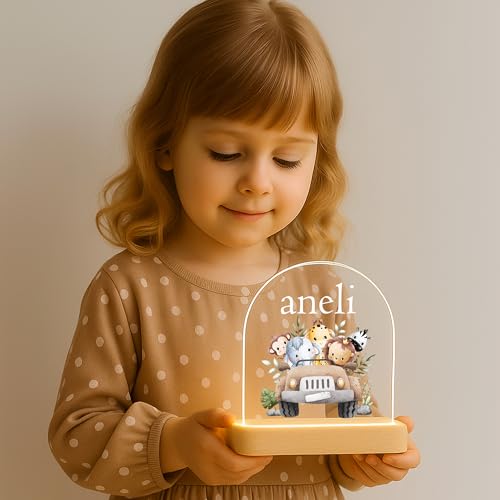 Image of Acrylic Customized Name LED Lamp Personalized Night Light with Name Custom Gift for Anniversary Home Decor for Men Birthday Gift Kids Friend Return Gift Kids Birthday (Design 9)