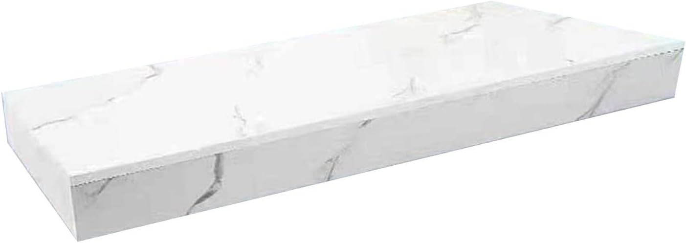 White Square Display Pedestal Stand, Large Cylinder Base for Party & Event Decor, Easy Assembly Display Stand (120x40x10cm), Perfect for Showcasing Models & Products