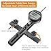 Neoteck 0-1'' Digital Dial Indicator Table Saw Gauge Suitable for Table Saws with a Groove Width of 3/4