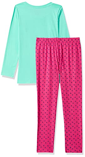 Image of Girl's Cotton Full Sleeve Regular Fit Coordinates Pajama Set