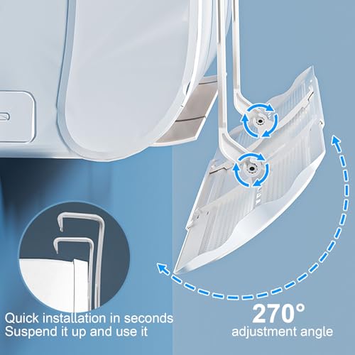 Déflecteur pour maison rétractable et discret pour optimiser la ventilation du salon