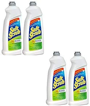 Soft Scrub with Bleach Cleanser 36 oz. Bottle - Pack of 4