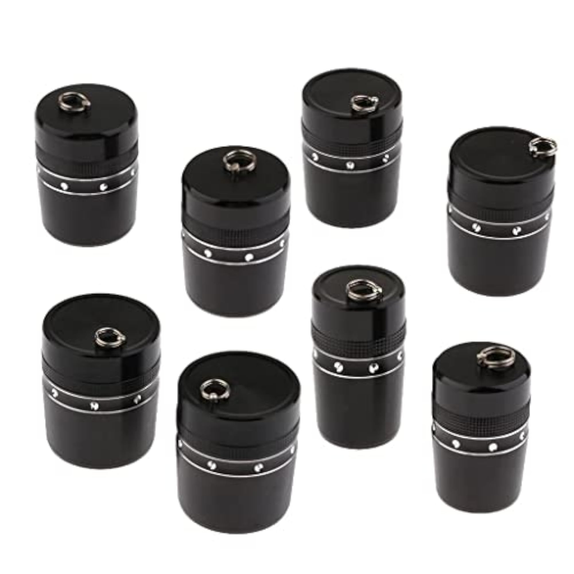 2X Aluminum Alloy Fishing Rod End Cap Butt Accessories