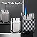 Windproof Butane Lighter Torch Lighter Butane refillable Windproof Adjustable Flame Suitable for Candles Barbecue Fireplace(Multi-Colored)