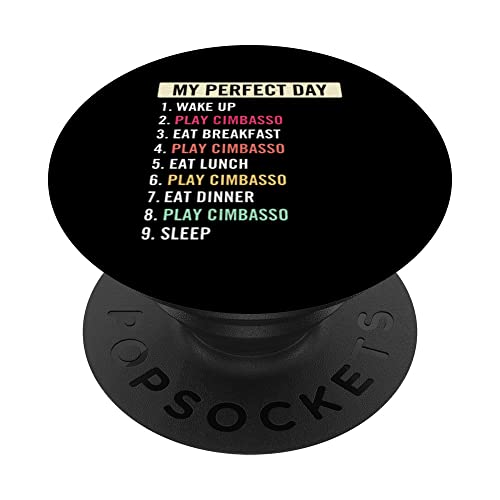 Funny Cimbasso Quotes Cimbasso Music Lovers PopSockets Swappable PopGrip