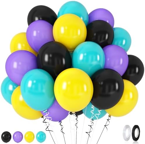 Pink and Gold Confetti Balloons, 60 Pack Pearl Pink Matte Pink White Chrome Gold Metallic Balloons with Gold Pink Confetti Balloons for Girls Birthday Wedding Baby Bridal Shower Party Decorations