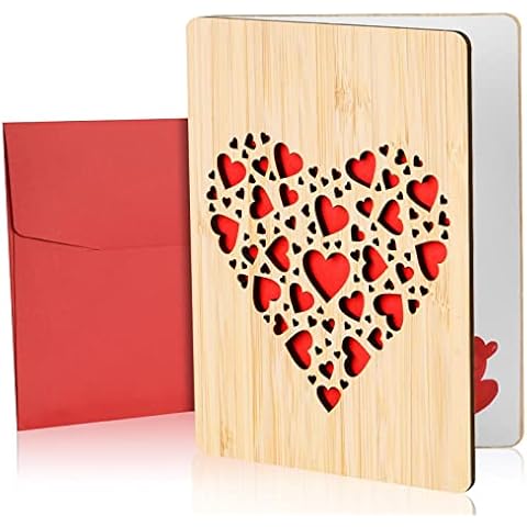 Vicloon Carte de Voeux en Bois Cover