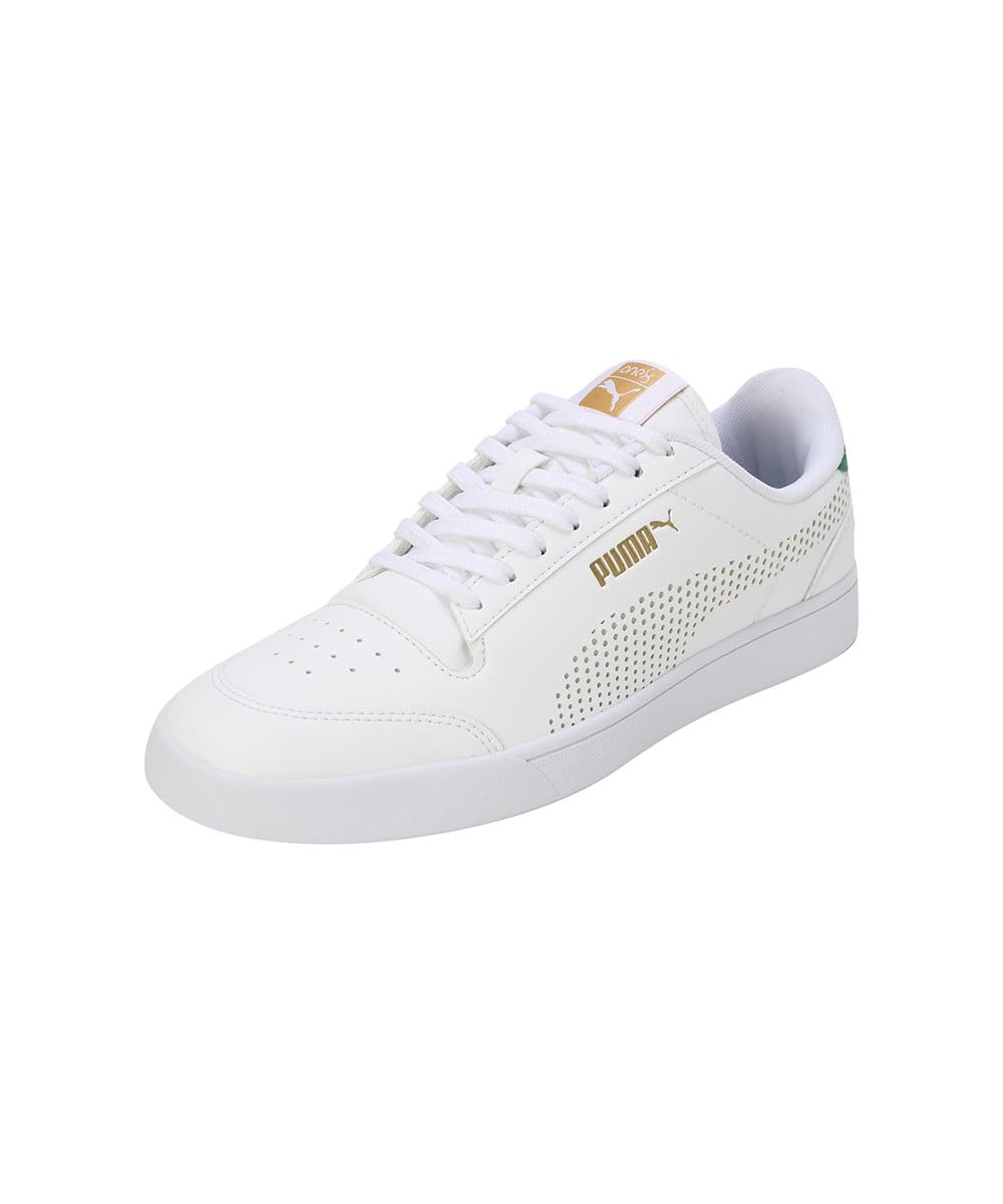 Puma Mens Shuffle One8 V4 Better White-Team Gold Sneaker - 10 UK (40163401) (B0DBG2RX9K) Amazon Price History, Amazon Price Tracker