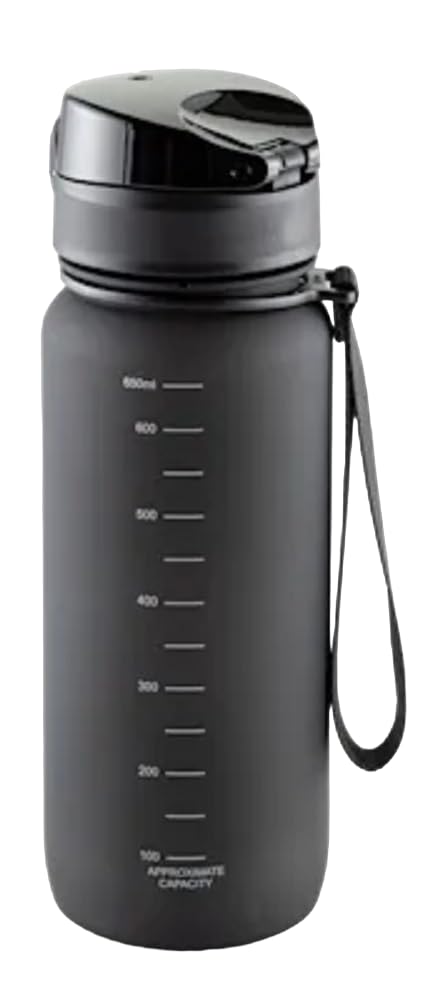 RB Leipzig Trinkflasche - Shadow - schwarz 0,65 l Tritan Flasche RBL - Plus Lesezeichen Wir lieben Fußball