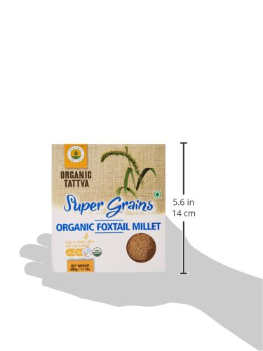 Image of Organic Tattva - Organic Foxtail Millet 500 Gram | High Protein, Zero Cholesterol and Fiber Rich (Pack of 2)