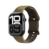 Enso Rings Silicone Watch Band - Ultra-Comfortable and Waterproof - Compatible with Apple Watch - All-Day Wear for Fitness and Style - Altitude - Large
