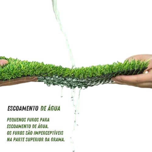Tapete de Grama Sintética MJO Products para PET Lavável Higiênico - 1m²
