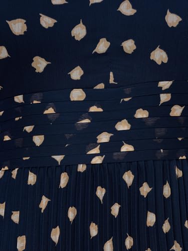 Adrianna Papell Women's Print Pleat Ankle Dress3