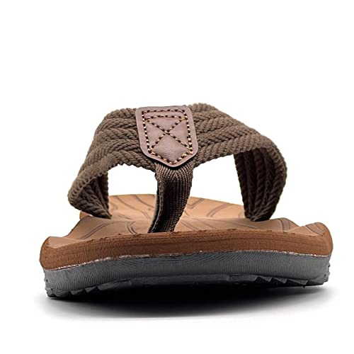 BEMGNAR Men's Flip Flops,Comfort Thong Sandals with Arch Support,Quick-Dry Non-Slip sliders for Outdoor Summer Beach4