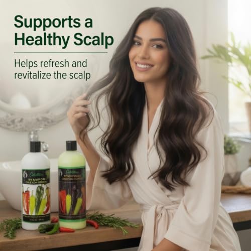 Chile Rosemary Shampoo and Conditioner, 32 Fl Oz (Pack of 12) - Image 5