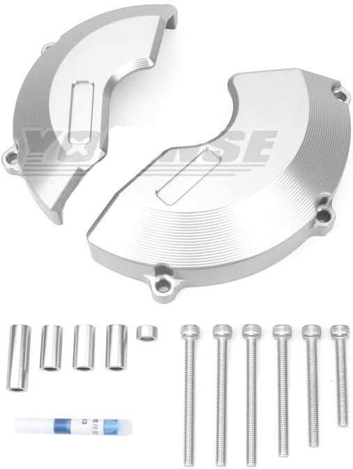 ALmart Motorcycle Engine Guard Case Protector Cover Frame Slider Fit forHusqvarna NORDEN 901 SVARTPILEN/VITPILEN 801 Sliver