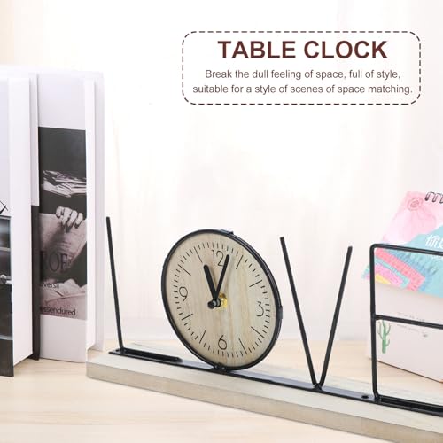 Reloj de mesa vintage para decorar mesas de restaurantes y cafés 6