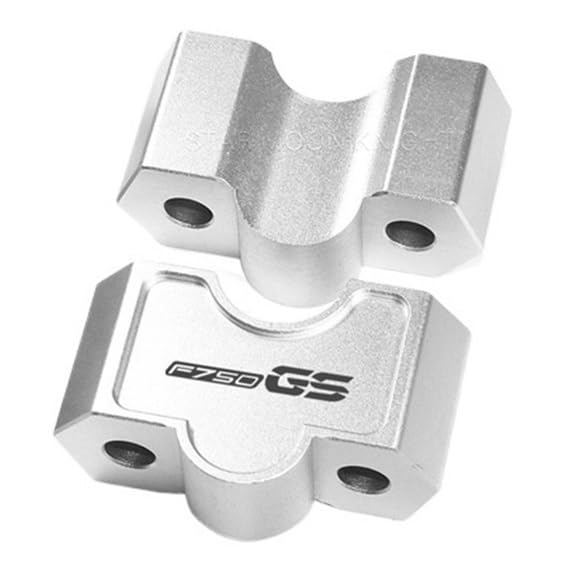 Rehausseur guidon moto F 750GS soulager mal de dos avec ce kit d'extension de guidon