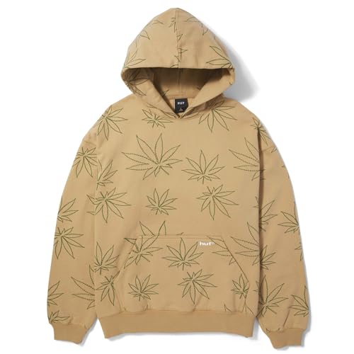HUF Plantlife Fleece Hoodie - Comfortable Cotton Sweatshirt