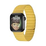 Tefeca Adjustable Leather Replacement Band for Apple Watch Series 6 5 4 3 SE, Strong Magnetic...