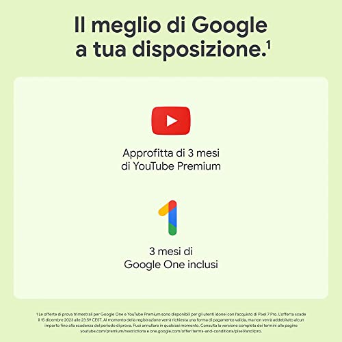 Google Pixel 7, 128 Go, Lemongrass (Reconditionné)