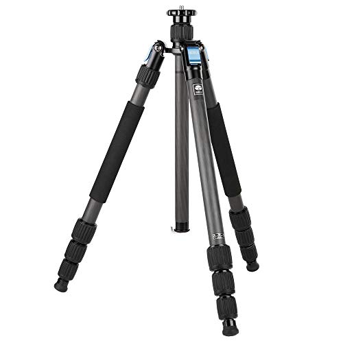 Sirui W-1204 4-Section Waterproof Carbon Fiber Tripod, 33.1lbs Capacity, 65