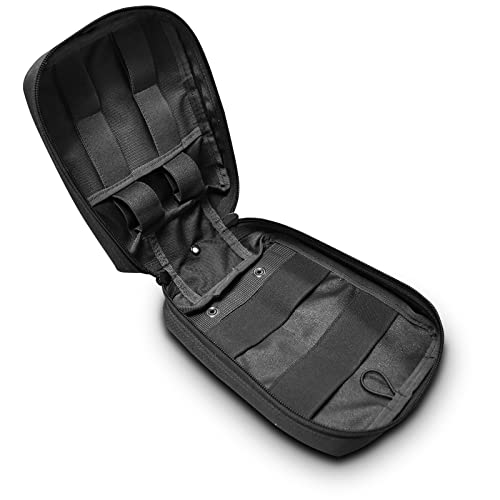 RE-GEN Tactical MOLLE 23pc HSE 1 Person Emergency Outdoor First Aid Kit Pouch Black | Ideal for Camping, Hiking, Walking, Travel - Image 6