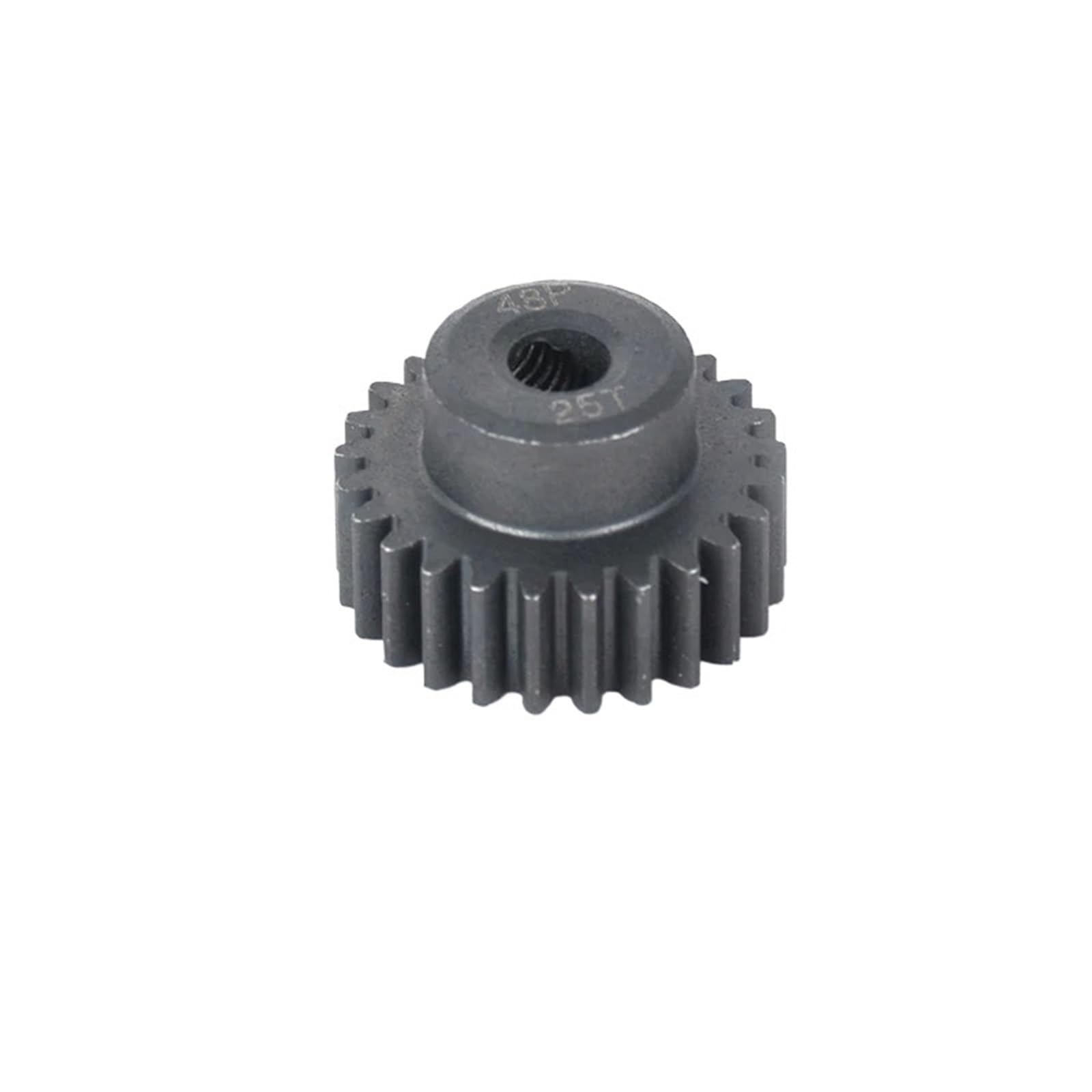 NKURTPC Motorcycle Sprocket Metal Steel Motor Gear 48P 14T 15T 16T 17T 18T 19T 20T 22T 24T 25T 26T 27T 28T 29T 30T for 1/10 1/8(25T)