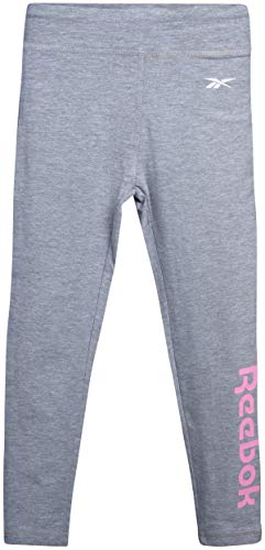 Reebok Girls? Athleisure Pant Set (2 Piece), Size 4, Lilac/Light Heather Grey