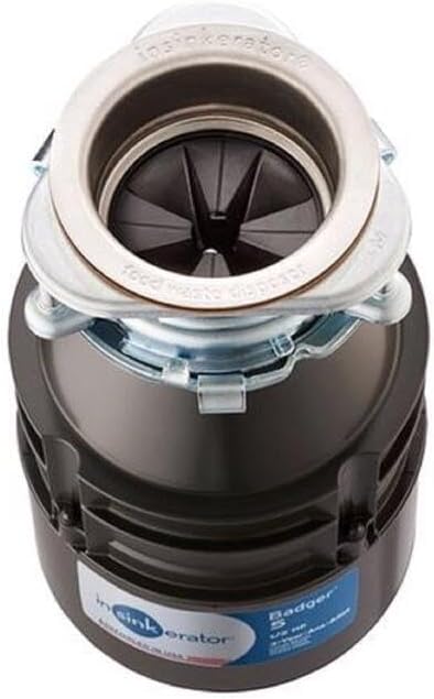 InSinkErator BADGER5 Triturador de Basura, 26 oz, 0.5 hp, 120 V miniatura 2