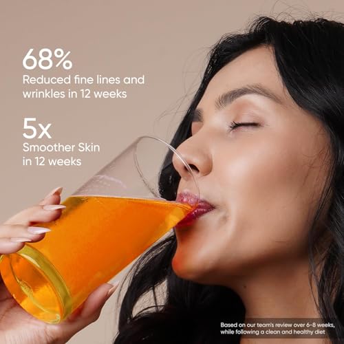 Image of Herbalmax Hydrolyzed Marine Collagen Supplements 120g With Hyaluronic Acid, Vitamin C & E, Biotin | Supports Healthy Skin, Hair, Nails, Bones & Joints | Type I & III Collagen