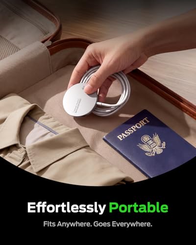 MOVESPEED Qi2.2 25W Magnetic Wireless Charger 2 Pack, MagSafe Fast Charging Pad, Compatible with iPhone 17/16/15/14/13/12 Series, AirPods Pro/4/3/2,Samsung Galaxy and More(White) - image 8
