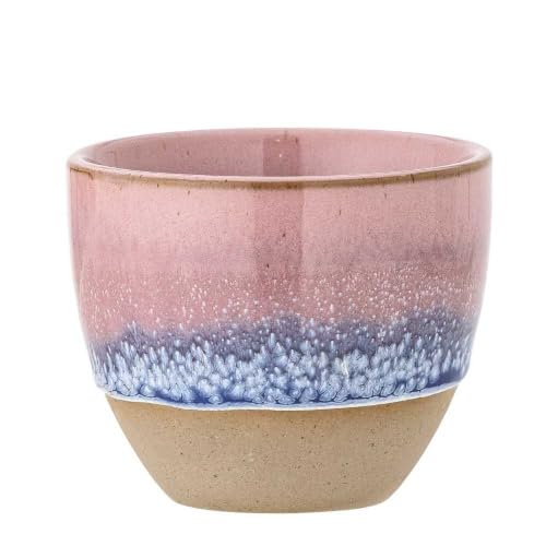 Bloomingville Paula Tasse D8 x 7 cm en faĂŻence rose Couleur : rose