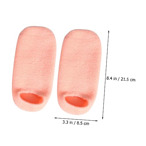POPETPOP 1 Pair Ladies Socks Womens Socks Cracked Heels Guard Footcare Socks Ankle Socks Gel Socks Features Socks for Women Foot Softening Socks Moisture Socks Floor Socks Moisturizing - Image 7