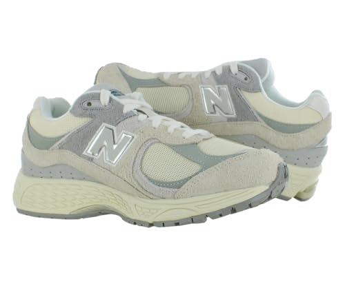 New Balance 2002R Unisex Shoes Size 4.5, Color: Beige/Grey-Beige