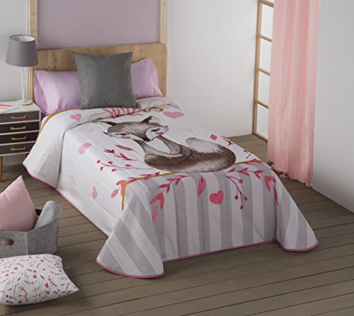 El Hogar De Paula - Colcha Cama 105 Infantil. Colcha Bouti Acolchada. Colchas Cubrecamas Infantiles 100 Algodón. 205x265 Cm. Gramaje 100 Gr Ligero Suave. Fabricado En España. Diseño Dreams