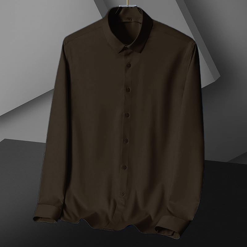 Image of BE ACTIVE Satin Shirt for Men|| Lycra Satin Shirts for Men|| Party Shirts for Men