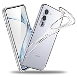 arrows Alpha 用 ケース クリア 薄型 F-51F カバー ドイツバイエル製TPU素材 耐衝撃 全透明 黄変防止 レンズ保護 「ストラップホール付き」 アローズAlpha 用 カバー クリスタル・クリア