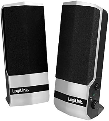 Logilink 2 0 SP0026 Altoparlanti Nero Argento Logilink 2 0 SP0026 Altoparlanti Nero Argento